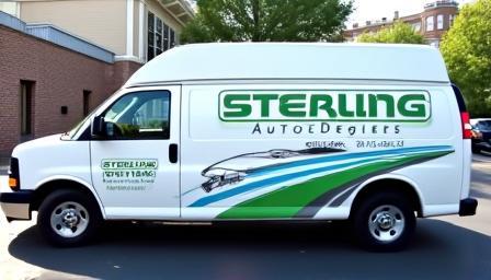 Sterling Auto Detailers mobile detailing van in Birmingham
