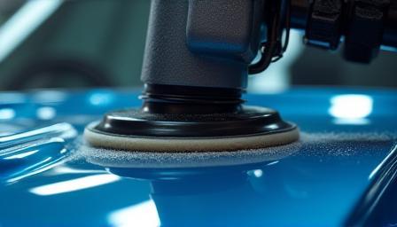 Paintwork correction process on metallic paint in Birmingham